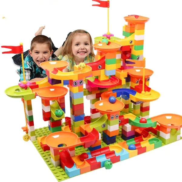 Marble Race Run Block Toys